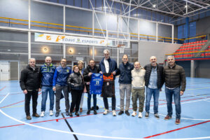 Visita del director general d'Esport al pavelló de Sedaví