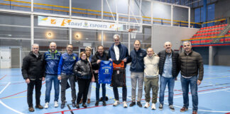 Visita del director general d'Esport al pavelló de Sedaví