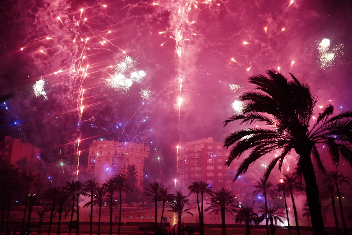 Exaltación de Carmen Prades como Fallera Mayor de Valencia en el Palau de la Música.