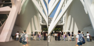 Visitantes en la Ciutat de les Arts i les Ciències en 2025
