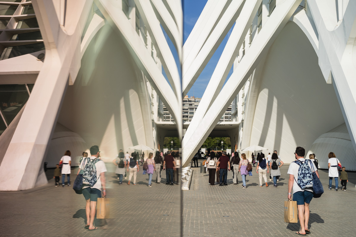 Visitantes en la Ciutat de les Arts i les Ciències en 2025