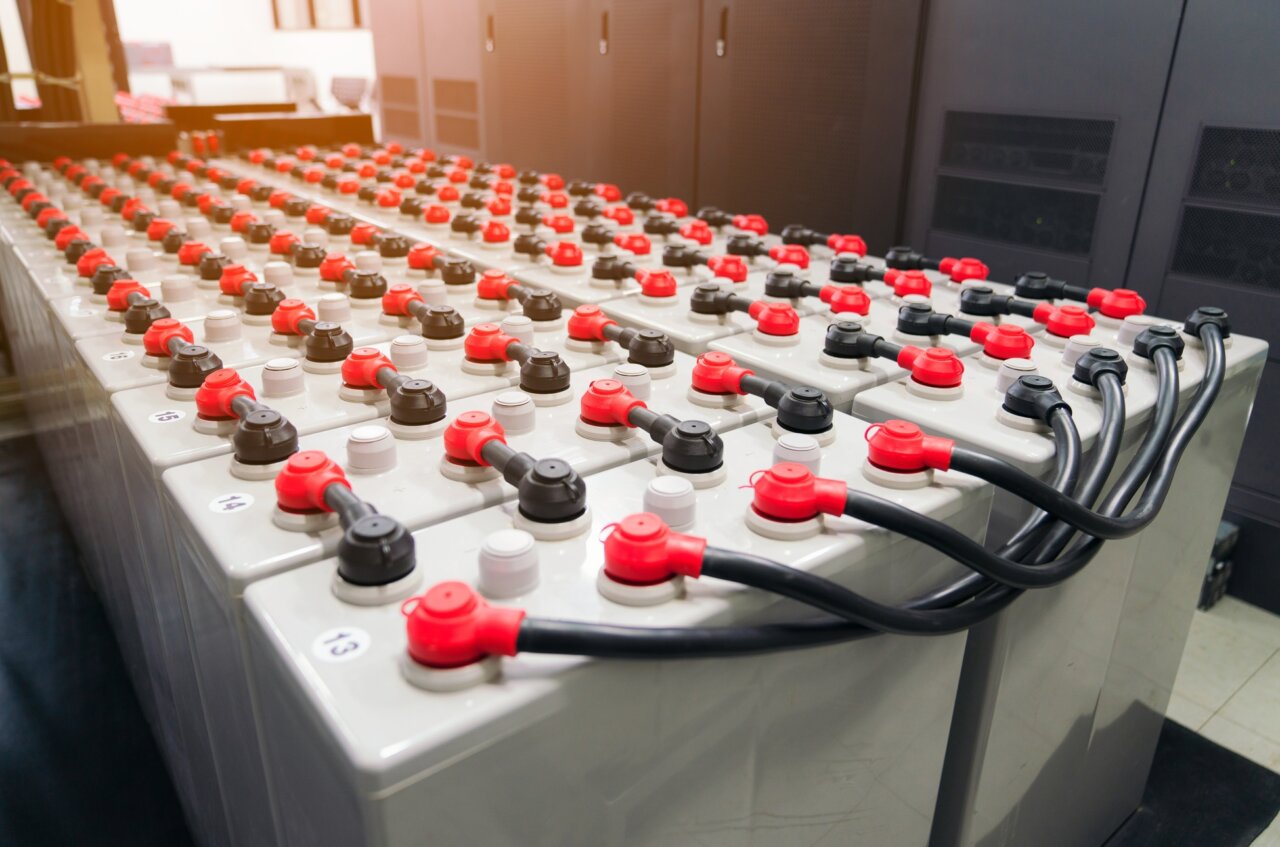Baterías de acumulación en un entorno industrial para almacenamiento energético