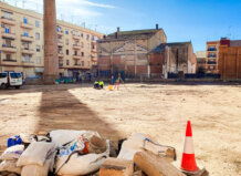Obras de adecuación en terrenos del antiguo molino arrocero en Benetússer