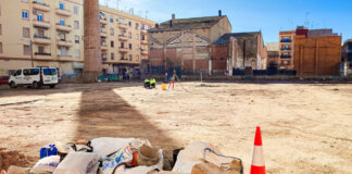 Obras de adecuación en terrenos del antiguo molino arrocero en Benetússer