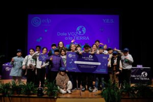 Estudiantes del CEIP Vicente Nicolás Balaguer celebran su premio de sostenibilidad