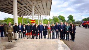 Ceremonia de entrega de la Cruz al mérito militar en Madrid