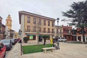 Edificio de la antigua Caixa Albalat en Albalat dels Sorells