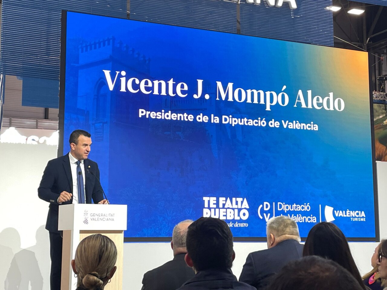 Vicente J. Mompó Aledo en el evento Fitur 2026