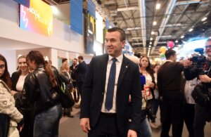 Representantes de la Diputación de Valencia en la feria FITUR 2026