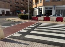 Foios mejora la accesibilidad en los dos cruces más transitados de la antigua carretera de Barcelona