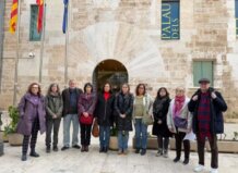Grupo de personas en una manifestación por la DANA en Benetússer y Alfafar