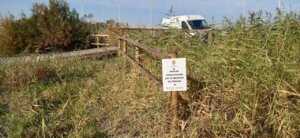Acceso a la playa de Massalfassar con valla y puente de madera renovados