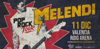 Cartel del concierto de Melendi en Roig Arena el 11 de diciembre