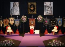 Inmaculada Puchades en su nombramiento como Reina del Encuentro 2026 en Torrent.