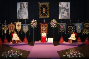 Inmaculada Puchades en su nombramiento como Reina del Encuentro 2026 en Torrent.