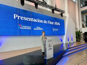 Presentación del estand de la Comunitat Valenciana en Fitur 2026