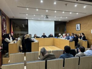 Reunión del pleno del Ayuntamiento de Godella sobre presupuesto municipal