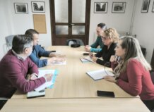 Reunión del Ayuntamiento de Benetússer con Aguas de Valencia sobre alcantarillado