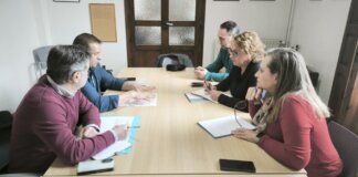 Reunión del Ayuntamiento de Benetússer con Aguas de Valencia sobre alcantarillado