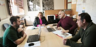 Reunión sobre el Plan de Emergencias en Benetússer con varios participantes