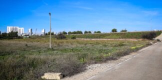 Terreno donde se construirá el tanque de tormentas en Torrent