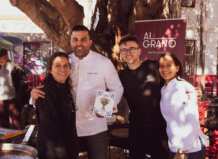 El restaurante Al Grano celebra su victoria en el concurso de tapas de Alaquàs.