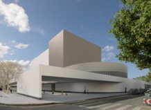 Diseño arquitectónico del auditorio-refugio en Xirivella