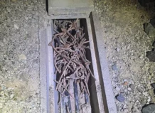 Cables de cobre robados de la infraestructura del AVE en Algemesí