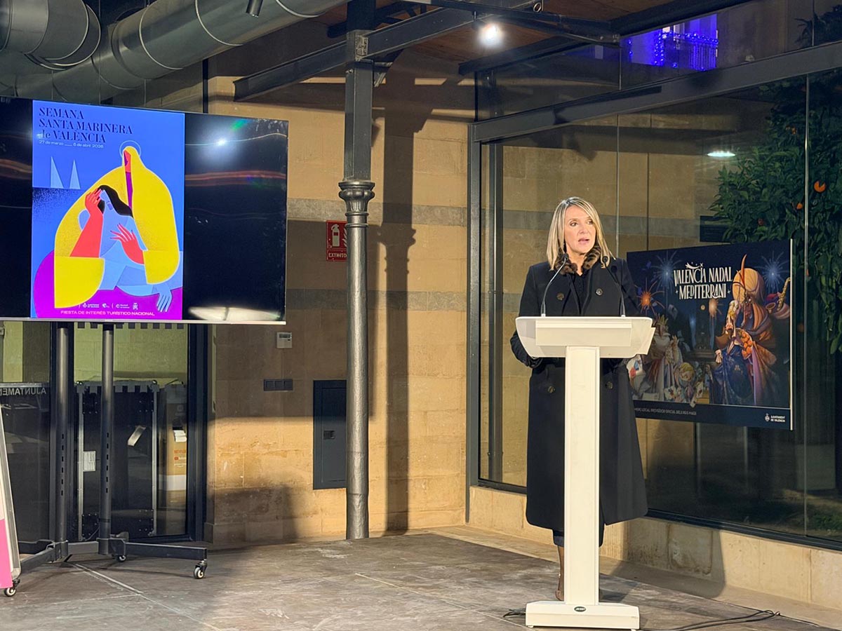 Presentación del cartel de la Semana Santa Marinera 2026 en Valencia