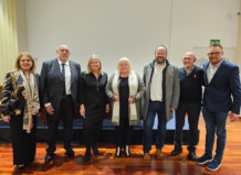Miembros de Ciudadanos en el Ateneo Mercantil de Valencia durante una mesa redonda