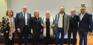 Miembros de Ciudadanos en el Ateneo Mercantil de Valencia durante una mesa redonda