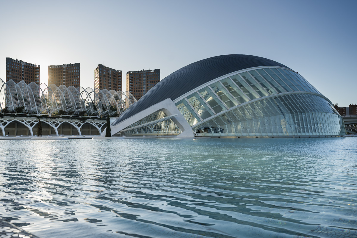 Ciutat de les Arts i les Ciencies actividades previas al eclipse solar