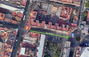 Aviso sobre el corte de la avenida Camí Nou en Benetússer debido a obras