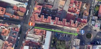 Aviso sobre el corte de la avenida Camí Nou en Benetússer debido a obras