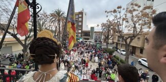 Vista de la Crida de Les Falles 2026 en La Pobla de Farnals