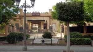 Entrada del Acuartelamiento Daoiz y Velarde en Paterna