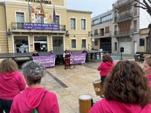 Acto de celebración del Día Internacional de la Mujer en La Pobla de Farnals