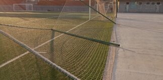 La borrasca Oriana causó daños significativos en el polideportivo de La Pobla de Farnals.