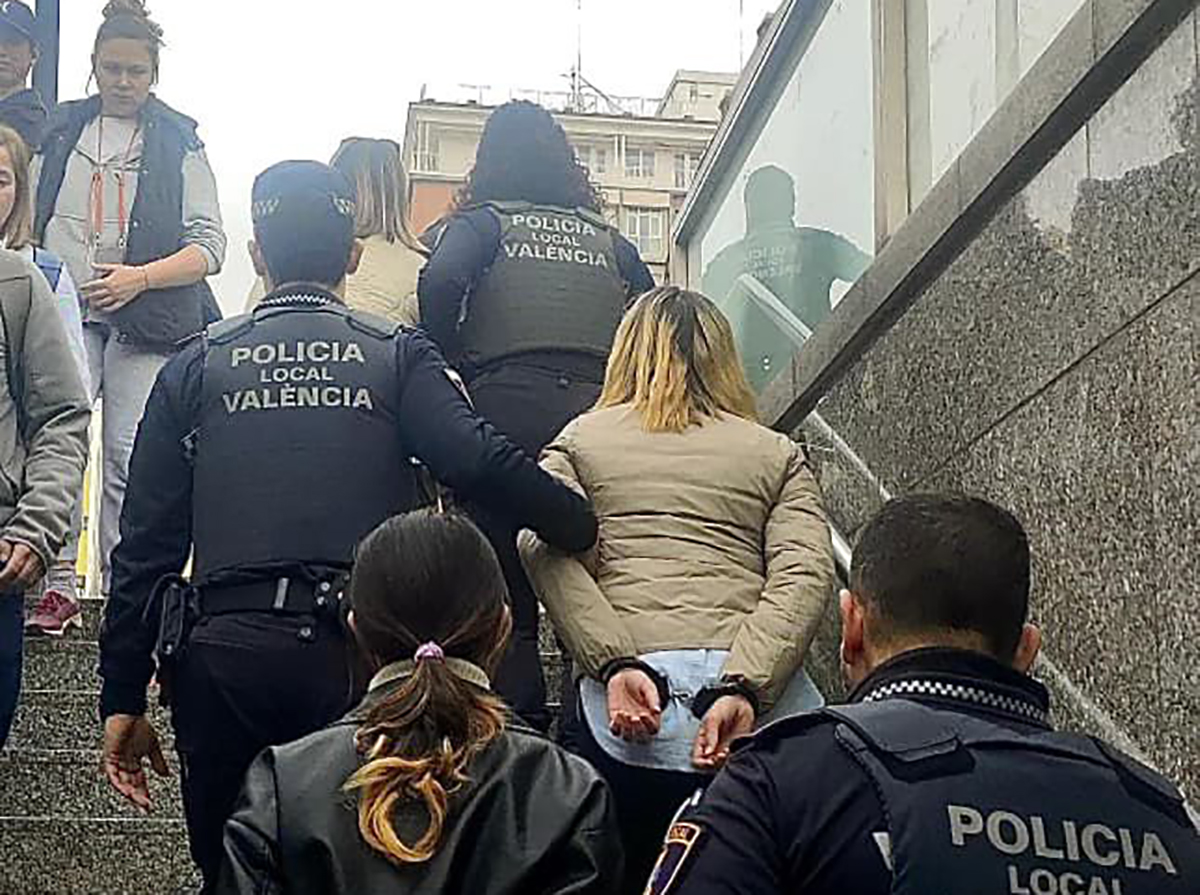 Cuatro mujeres detenidas por robos a turistas en Valencia