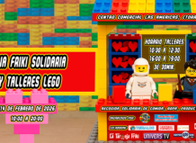 Banner de la Feria Friki Solidaria y Talleres LEGO en Torrent