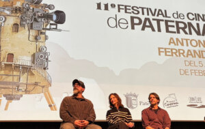Los protagonistas de Tesis se reúnen en el Festival de Cine de Paterna.