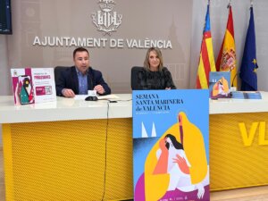 Presentación de la guía digital de procesiones de la Semana Santa Marinera en Valencia.