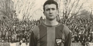 José Paredes, jugador del Levante UD y Valencia CF en un homenaje