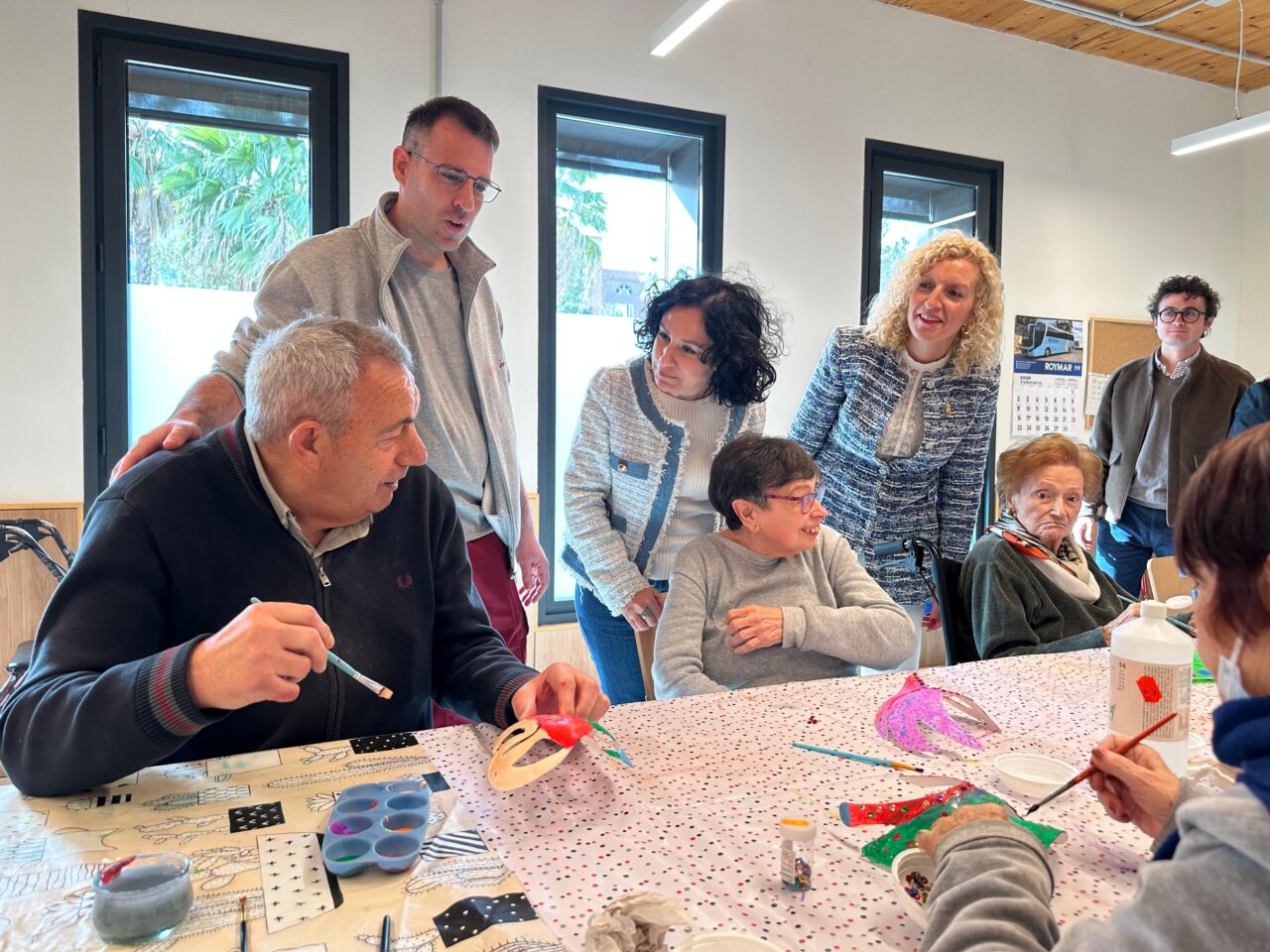 Actividad de integración social para personas mayores en Meliana.