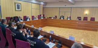 Reunión de la Junta Local de Seguridad en Alboraya sobre Fallas 2026