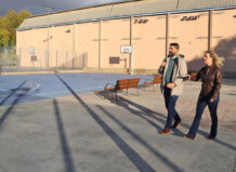Visita a las instalaciones del polideportivo Ramón Sáez en Xirivella