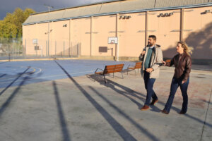 Visita a las instalaciones del polideportivo Ramón Sáez en Xirivella