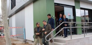 Inauguración del nuevo centro de salud en Almàssera con autoridades presentes