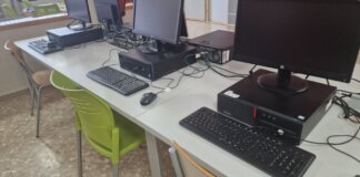 Nuevos ordenadores en el Casal Jove de Albal para jóvenes usuarios.