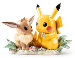 La firma valenciana Lladró ha presentado una nueva colaboración artística con el universo Pokémon, reinterpretando en porcelana a dos de sus personajes más